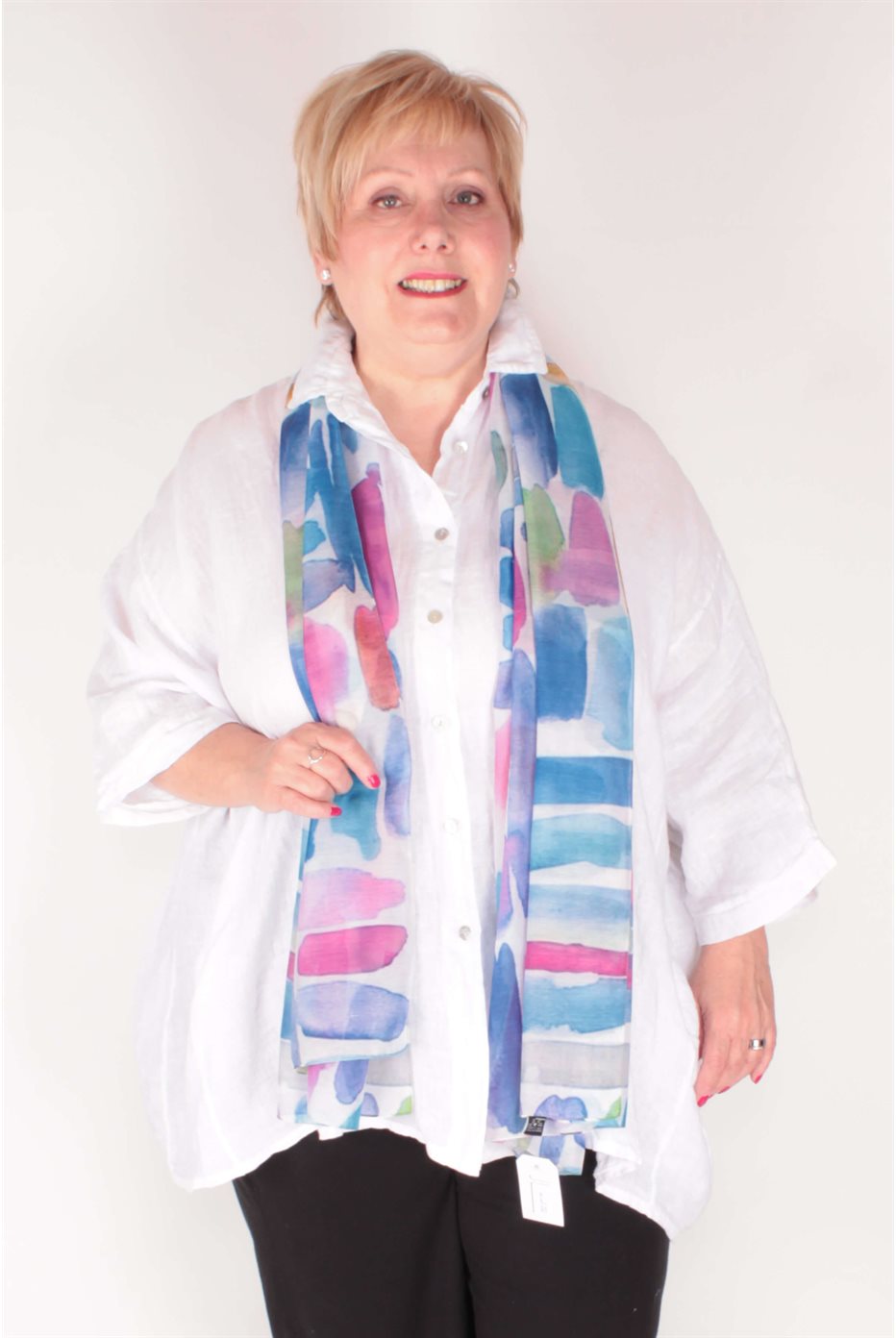Blouse en Lin Blanc